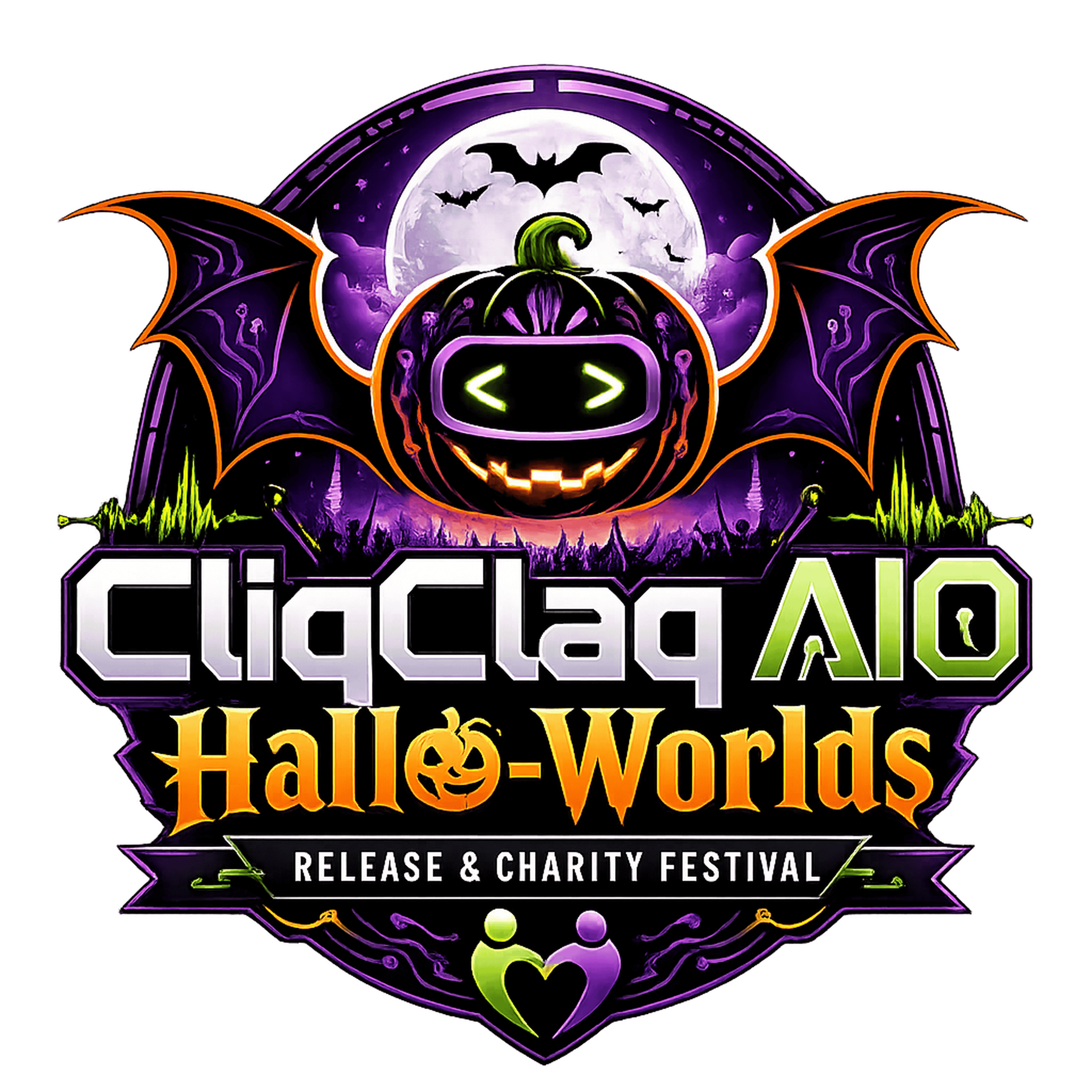 CliqClaq AIO Hallo-Worlds Release & Charity Festival
