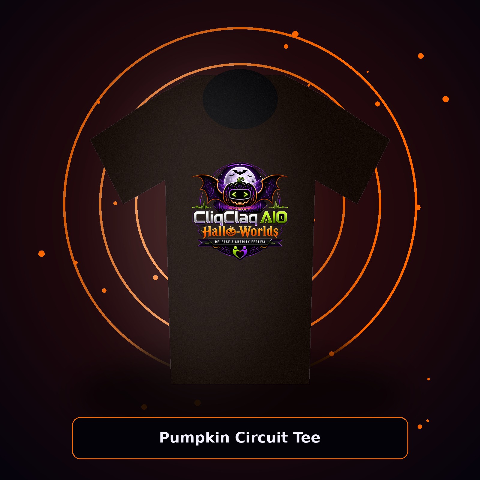 Pumpkin Circuit Tee